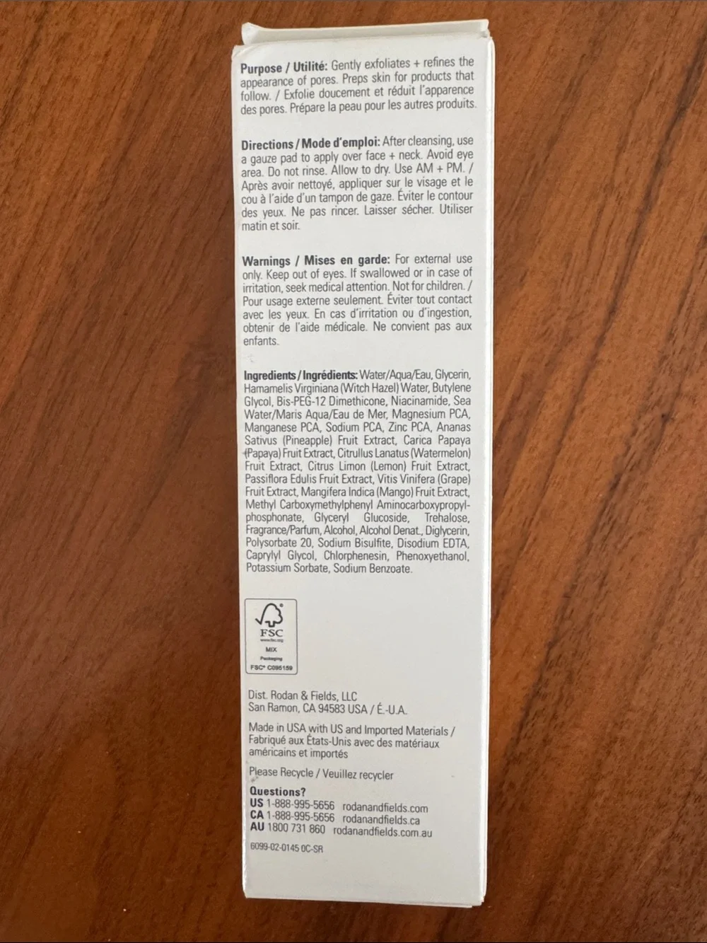 New Rodan + Fields Redefine Pore Refining Toner